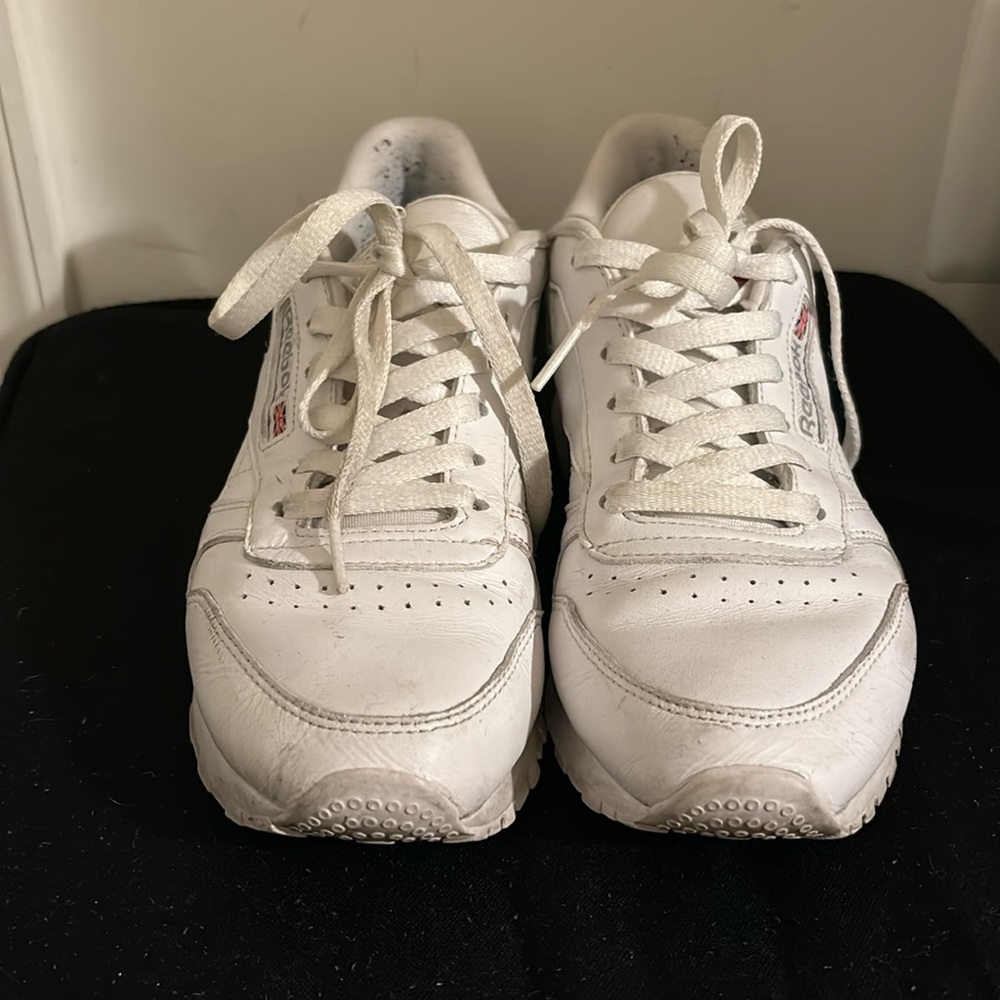 White Reeboks